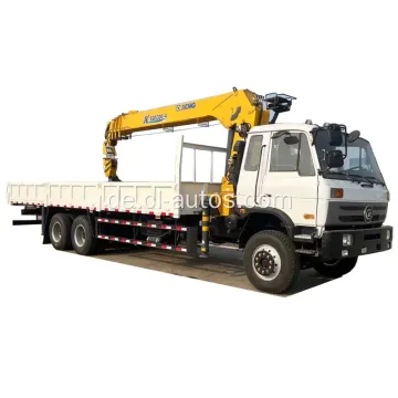 Dongfeng rechte Hand 6x4 10 Wheels Cargo Truck mit Xugong 14ton Straight Boom Crane